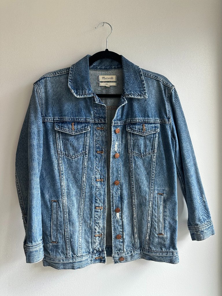Madewell Classic Jean Jacket In Medium Wash Xs
